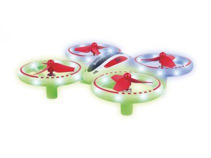 8040 2 mini dron glow qst 1805 cerveny