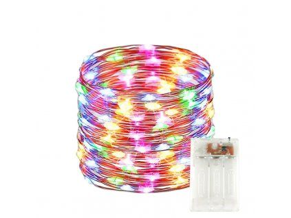 8550 2 led svetelny retez txd 007 5m aa barevny