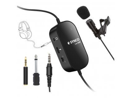 9105 4 synco mikrofon lav s6m2 3 5mm s monitorem real casu