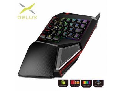 9384 delux klavesnice gaming dlk t9plus