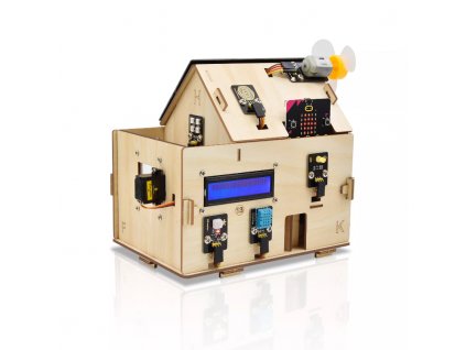 Keyestudio chytrý domeček pro Micro Bit - STEAM DIY (bez microbit desky)