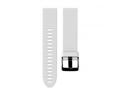 9691 reminek pro garmin quickfit silikonovy 20mm bily