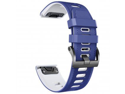 9703 reminek garmin silikonovy 22mm modrobily