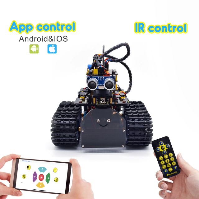 Arduino mini robotický tank V2 - DATRAM PRAHA
