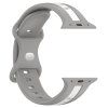 10035 2 reminek pro apple watch silikonovy 42 44 45 49mm sedobily