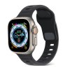 Řemínek pro Apple watch silikonový sportovní 42/44/45/49mm černý