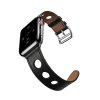 Řemínek pro Apple watch kožený 38/40/41mm černý