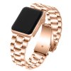Řemínek pro Apple watch kovový Exquisite 42/44/45/49mm rose gold