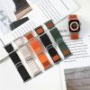 10176 2 reminek pro apple watch nylon kozeny 38 40 41mm zeleny
