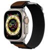 10179 reminek pro apple watch nylon kozeny 38 40 41mm cernohnedy