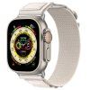 10188 reminek pro apple watch nylon kozeny 42 44 45 49mm bily