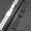 10206 2 reminek pro apple watch titanovy 38 40 41mm cerny