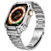 10242 reminek pro apple watch kovovy 3beads 44mm s krytem stribrny