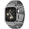 10254 reminek pro apple watch kovovy 3beads 44mm s krytem vesmirna seda