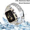 10263 4 reminek pro apple watch kovovy 3beads 45mm s krytem zlaty