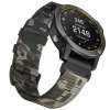Řemínek pro Garmin QuickFit nylonový 22mm army camouflage