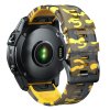 Řemínek pro Garmin Forerunner 735XT 22mm yellow camouflage