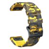 Řemínek pro Garmin Forerunner 735XT 22mm yellow camouflage