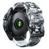 10305 1 reminek pro garmin forerunner 735xt 22mm black white camouflage