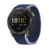 10383 reminek pro garmin quickfit nylonovy 22mm tmave modry
