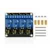 10847 keyestudio arduino rpi 4 kanal stit rele 5v pro raspberry pi