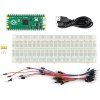 10883 1 keyestudio arduino raspberry pi pico sada 830 hall breadboard header usb kabel 65ks kabelu
