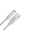 DEVIA adapter USB-C - Audio, bílá