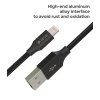 10898 devia kabel usb lightning 2m cerny