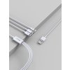 DEVIA kabel USB micro-light-USB-C 3v1