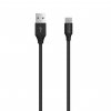 DEVIA kabel USB USB-C 1m černý