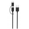 PROLINK kabel USB micro+-C 2v1