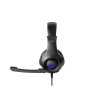 HAVIT Herní sluchátka H2031D s MIC černomodrá