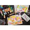 Souprava - Kreativní sada Pastel STABILO ARTY - 50 ks sada - zvýrazňovače, víceúčelové pastelky, akvarelové pastelky, jemné linery a prémiové vláknové fixy
