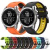 Řeminek pro Garmin Fenix ​​7 / EPIX 22mm jednobarevný silikonový řemínek k hodinkám s rychlým uvolněním