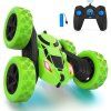 13144 2 paktat rc auto 4ch stunt zelena