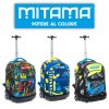 MITAMA Batoh na kolečkách Run Boy Mix