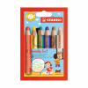 STABILO woody 3 in 1 - 6ks