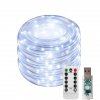 LED RGB světelný řetěz GZD-006 5m DC bílý