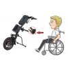 Přídavný pohon / motor k invalidnímu vozíku WH16A 500W/11,6Ah