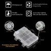 8706 7 led svetelny retez koule xbq 003 5m bily