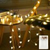 LED světelný řetěz HVĚZDA XX003 5m AA IP65 bílý