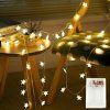 8763 5 led svetelny retez hvezda xx005 5m aa ip20 bily