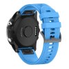 Řemínek pro Garmin QuickFit silikonový 26mm modrý