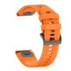 Řemínek pro Garmin QuickFit ERSQCKS-002 silikonový 26mm oranžový