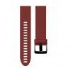 9694 reminek pro garmin quickfit silikonovy 20mm cerveny