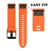 Řemínek pro Garmin QuickFit ERSQCKS-003 silikonový 20mm oranžový