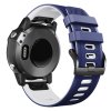 Řemínek Garmin silikonový 22mm modrobílý