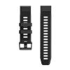 9712 1 reminek garmin silikonovy 22mm cernosedy