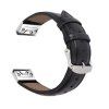 9733 reminek pro garmin quickfit kozeny 20mm cerny plochy