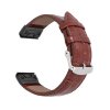 Řemínek pro Garmin QuickFit kožený 22mm hnědý